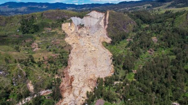 Papua New Guinea landslide