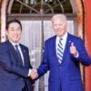 Biden and Kishida Indo-Pacific peace