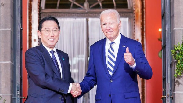 Biden and Kishida Indo-Pacific peace