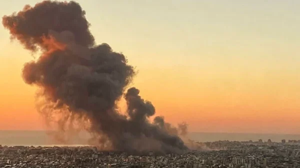 Israeli airstrike central Beirut